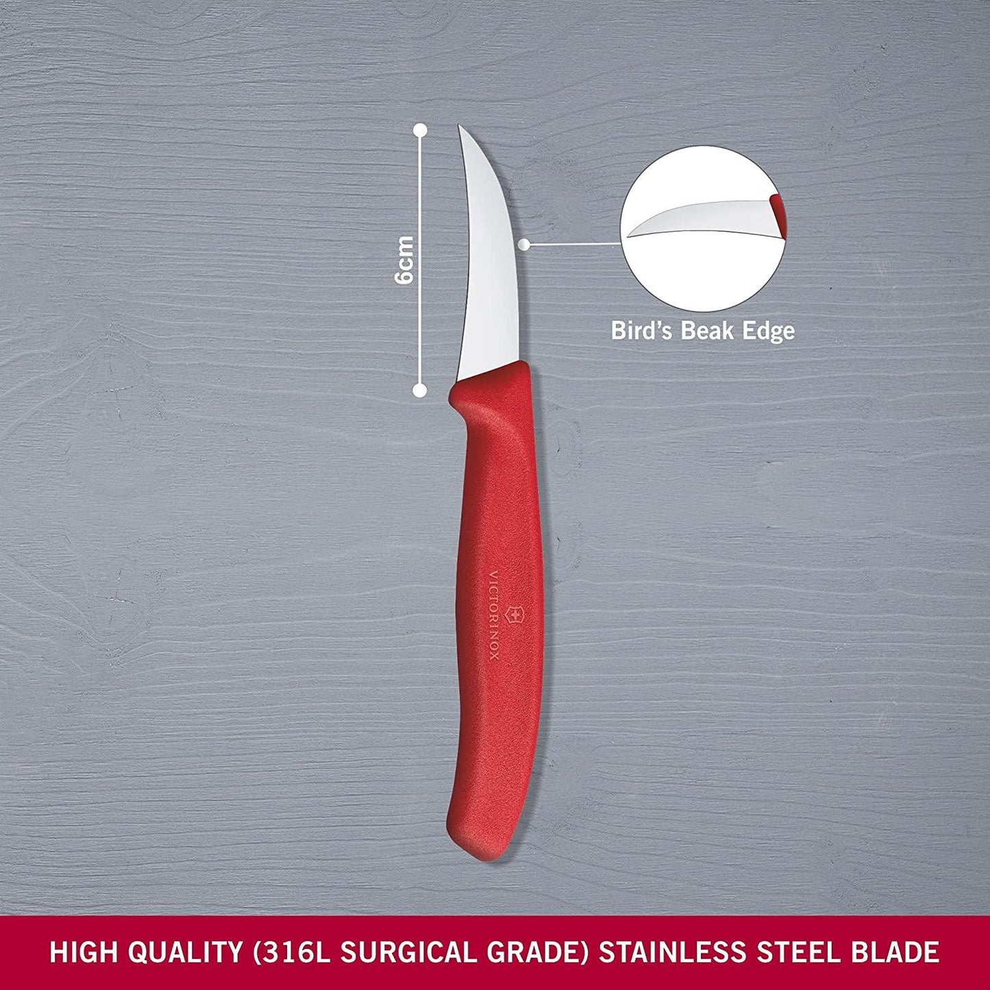 CUCHILLO FORMADOR ROJO VICTORINOX 6.7501 - GRUPODONPEDRO