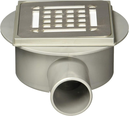 COLADERA COMPACTA CON REJILLA DE ACERO INOX URREA CL10INOX - GRUPODONPEDRO