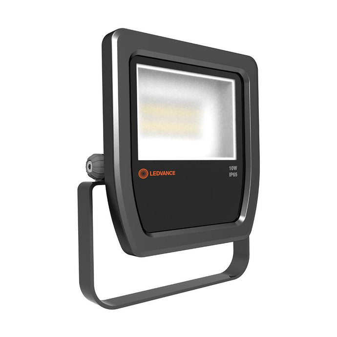 Reflector led exterior ledvance 10w negro 3000k