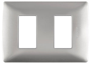 Placa dos modulos de aluminio quinziño mx Bticino