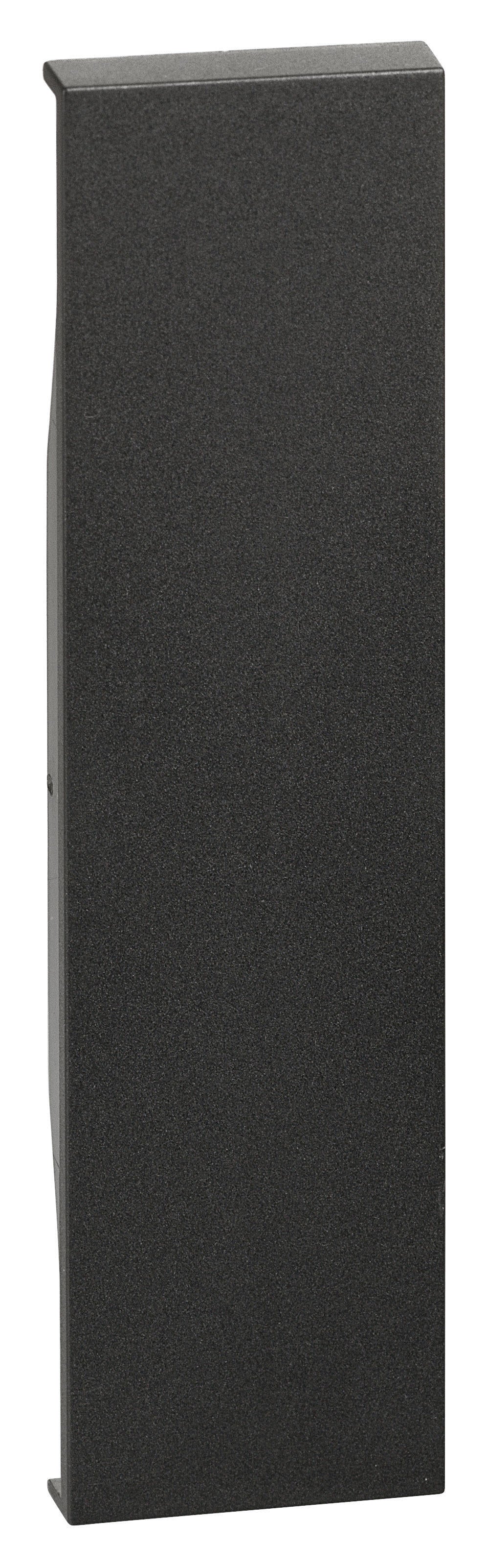 Cubretecla falso 1 modulo negro Livingnow Bticino