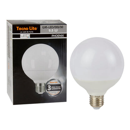 FOCO LED CEPHEI TIPO GLOBO 8W LUZ CALIDA TECNOLITE - GRUPODONPEDRO