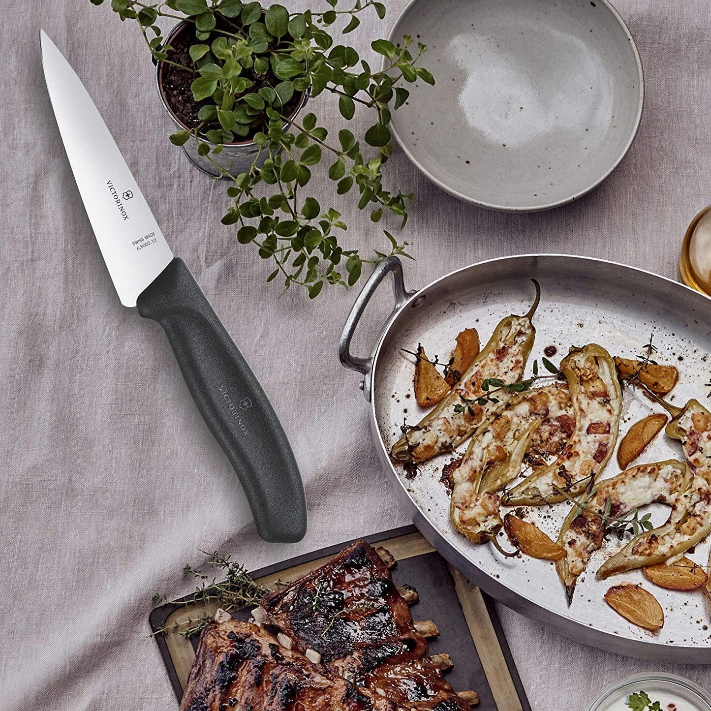 CUCHILLO DE COCINA SWISS CLASSIC 12CM VICTORINOX - GRUPODONPEDRO