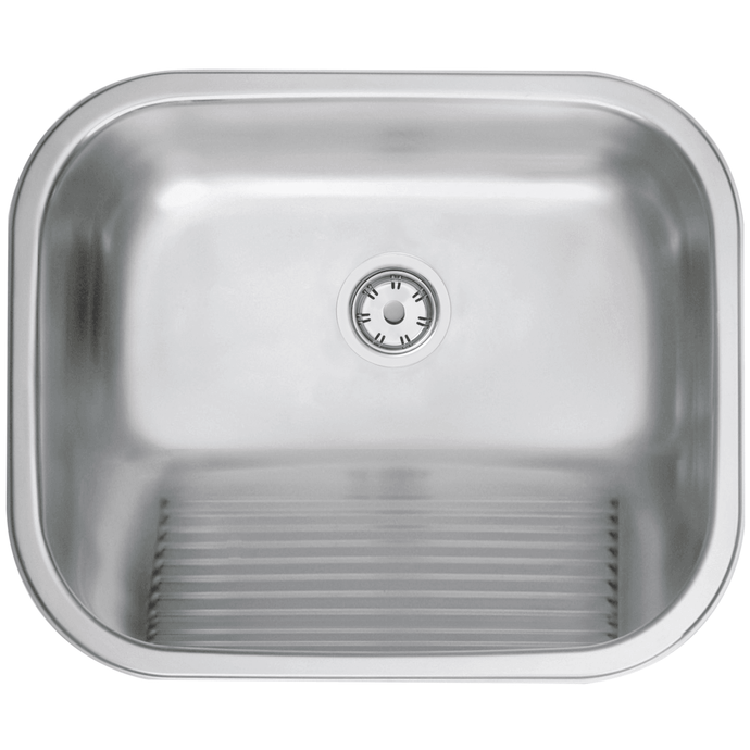 LAVADERO TRAMONTINA DE EMPOTRAR 50X40 CM ACERO INOX SATINADO - GRUPODONPEDRO