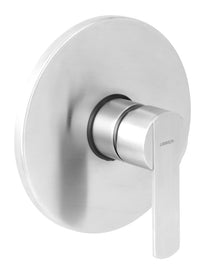 Monomando de empotre para regadera inox Urrea