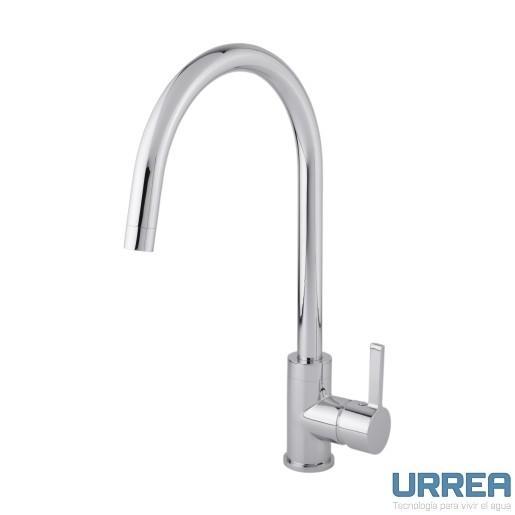 Llave para cocina con monomando sencillo Urrea 9480