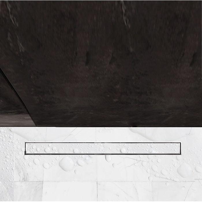 COLADERA DECORATIVA PARA BAÑO ALARGADA 60CM HELVEX - GRUPODONPEDRO