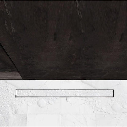 COLADERA DECORATIVA PARA BAÑO ALARGADA 60CM HELVEX - GRUPODONPEDRO