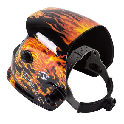 CARETA ELECTRÓNICA FUEGO-CALAVERA CE-M9 OAKLAND - GRUPODONPEDRO