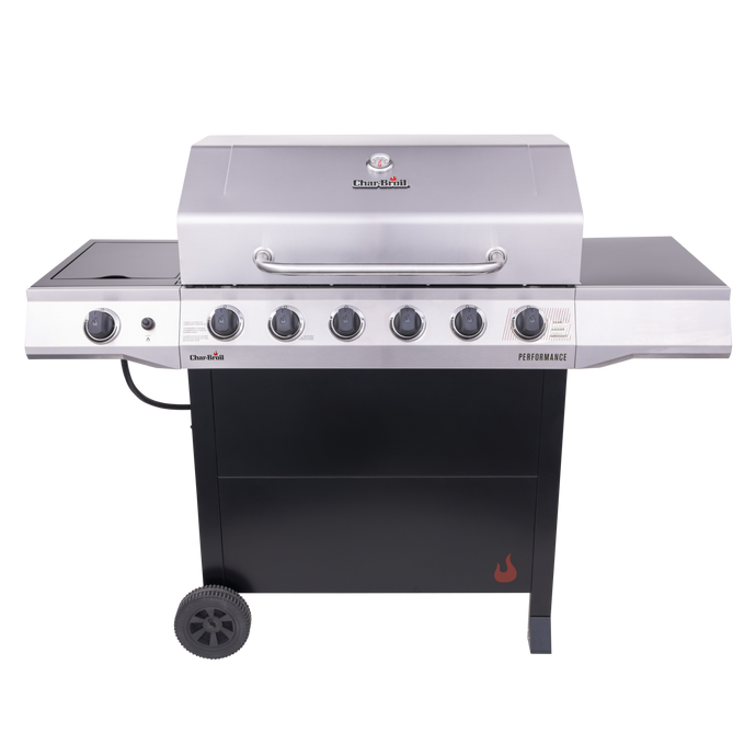 Asador de gas serie Performance de 6 quemadores Charbroil