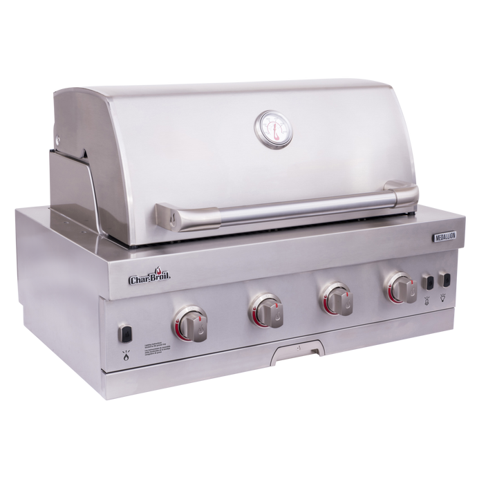 Asador de gas empotrable Medallion series 4 quemadores Charbroil