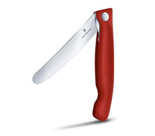 Cargar imagen en el visor de la galería, CUCHILLO PLEGABLE PARA VERDURAS ROJO VICTORINOX - GRUPODONPEDRO
