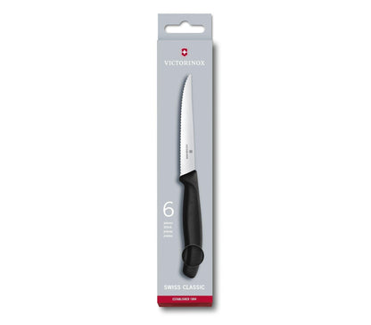 JUEGO DE CUCHILLOS PARA BISTEC VICTORINOX 6 PZAS - GRUPODONPEDRO