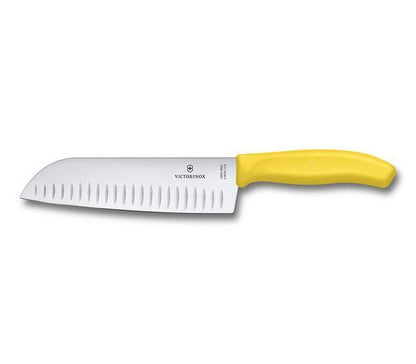 CUCHILLO SANTOKU AMARILLO 17 CM VICTORINOX - GRUPODONPEDRO