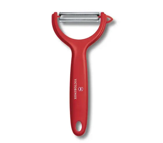 Pelador de cocina filo aserrado rojo Victorinox