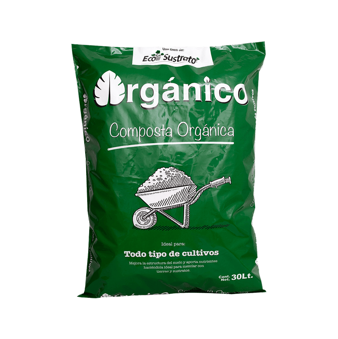 ECOSUSTRATO COMPOSTA ORGANICA 30LT - GRUPODONPEDRO