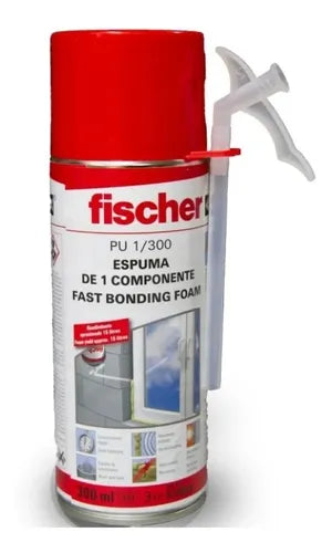 Espuma rapida de poliuretano premium fischer 300ml