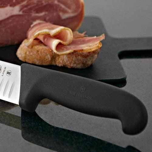CUCHILLO PARA JAMON FILO DE ALVEOLOS VICTORINOX HOJA DE 30CM - GRUPODONPEDRO