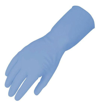 GUANTES DE LATEX AZUL 3 TAMAÑOS AKSI - GRUPODONPEDRO