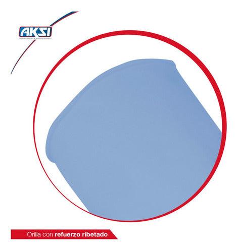 GUANTES DE LATEX AZUL 3 TAMAÑOS AKSI - GRUPODONPEDRO