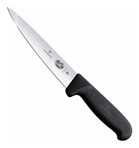 CUCHILLO PARA CARNICERO SAFETY GRIP VICTORINOX HOJA DE 16CM - GRUPODONPEDRO