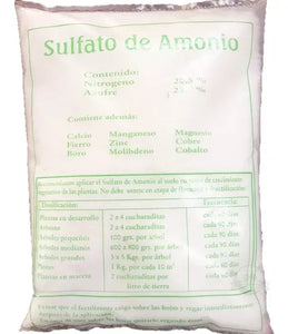 Sulfato de amonio 1 kg
