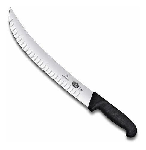 CUCHILLO DE CARNICERO CURVO VICTORINOX HOJA DE 31CM - GRUPODONPEDRO