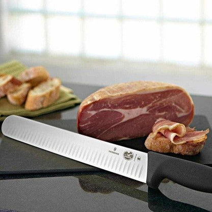 CUCHILLO PARA JAMON FILO DE ALVEOLOS VICTORINOX HOJA DE 30CM - GRUPODONPEDRO