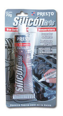 Silicon rtv altas temperaturas 70gr varios colores