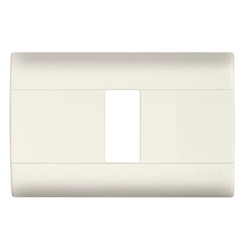 Placa modus 1 modulo marfil e5n1