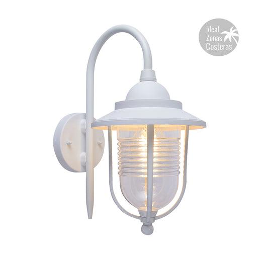 FAROL EXTERIOR BIXA BLANCO E27 20W - GRUPODONPEDRO