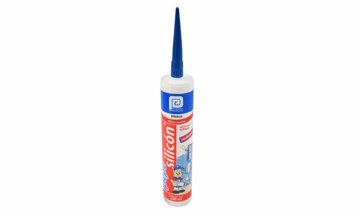 Sellador pepe silicón blanco 280ml pennsylvania