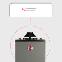 Load image into Gallery viewer, Calentador de paso para exteriores One 8L de gas lp 1.5 Servicios Rheem
