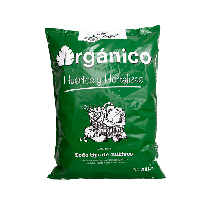 ECOSUSTRATO PARA HUERTOS Y HORTALIZAS 30 Kg - GRUPODONPEDRO