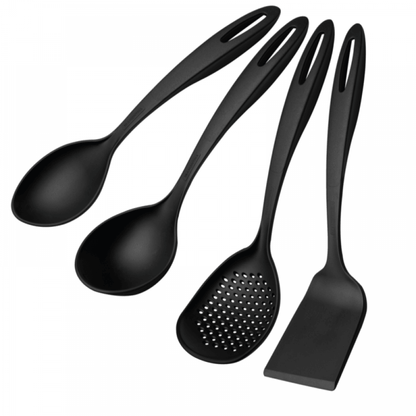 JUEGO DE UTENSILIOS DE NYLON 4 PIEZAS TRAMONTINA - GRUPODONPEDRO