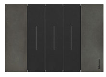 Placa de 3 modulos space Livingnow Bticino