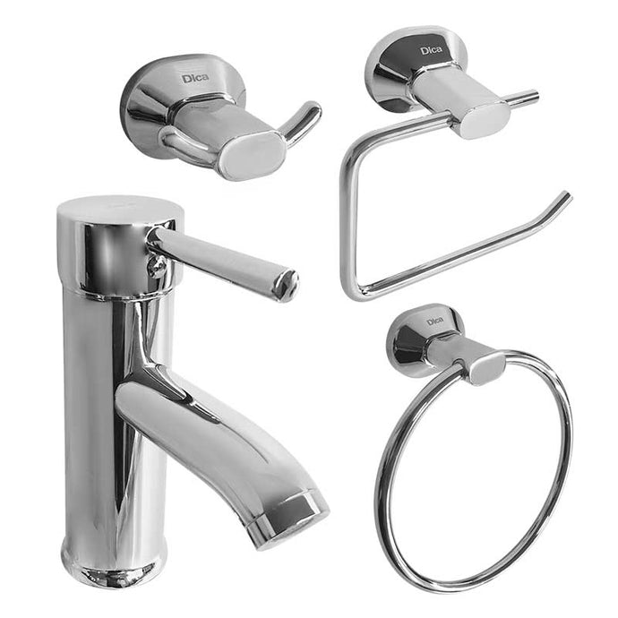 Juego de accesorios para baño kd008 4 piezas Dica