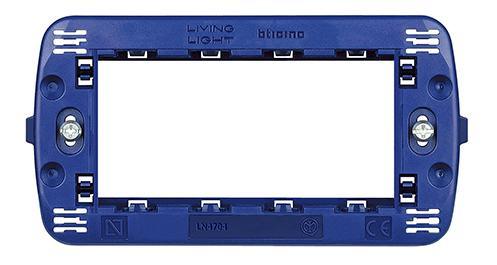 CHASIS LIVINGLIGHT AZUL 4 MODULOS LN4704 - GRUPODONPEDRO