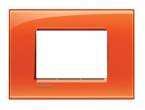 Placa livinglight naranja 3 modulos