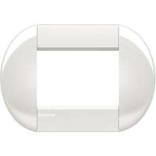 Placa redonda livinglight blanca 3 modulos