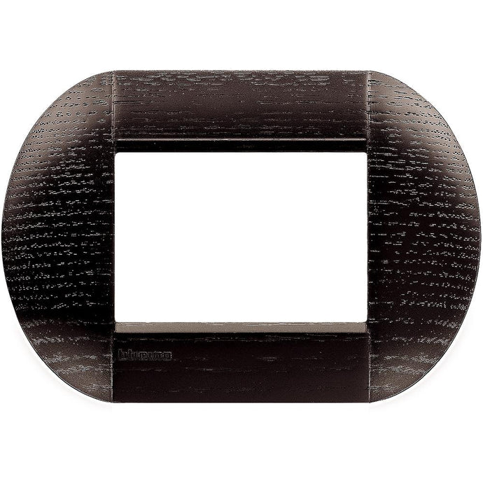 Placa livinglight de madera durmast oscuro 3 modulos