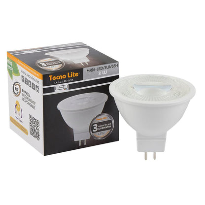 Foco Led MR16-LED/3W/65H - GRUPODONPEDRO