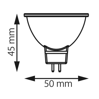 Foco Led MR16-LED/3W/65H - GRUPODONPEDRO