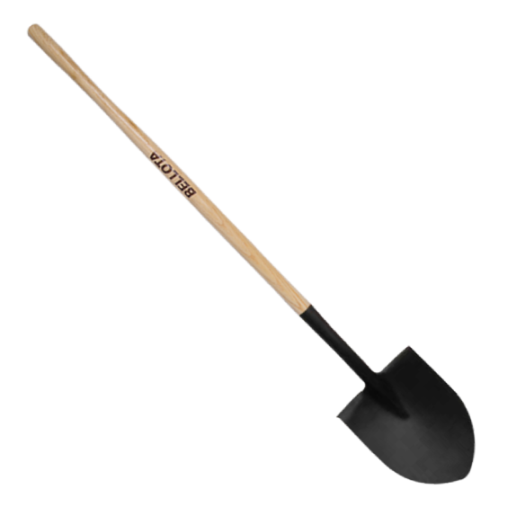 Pala redonda mango largo Bellota