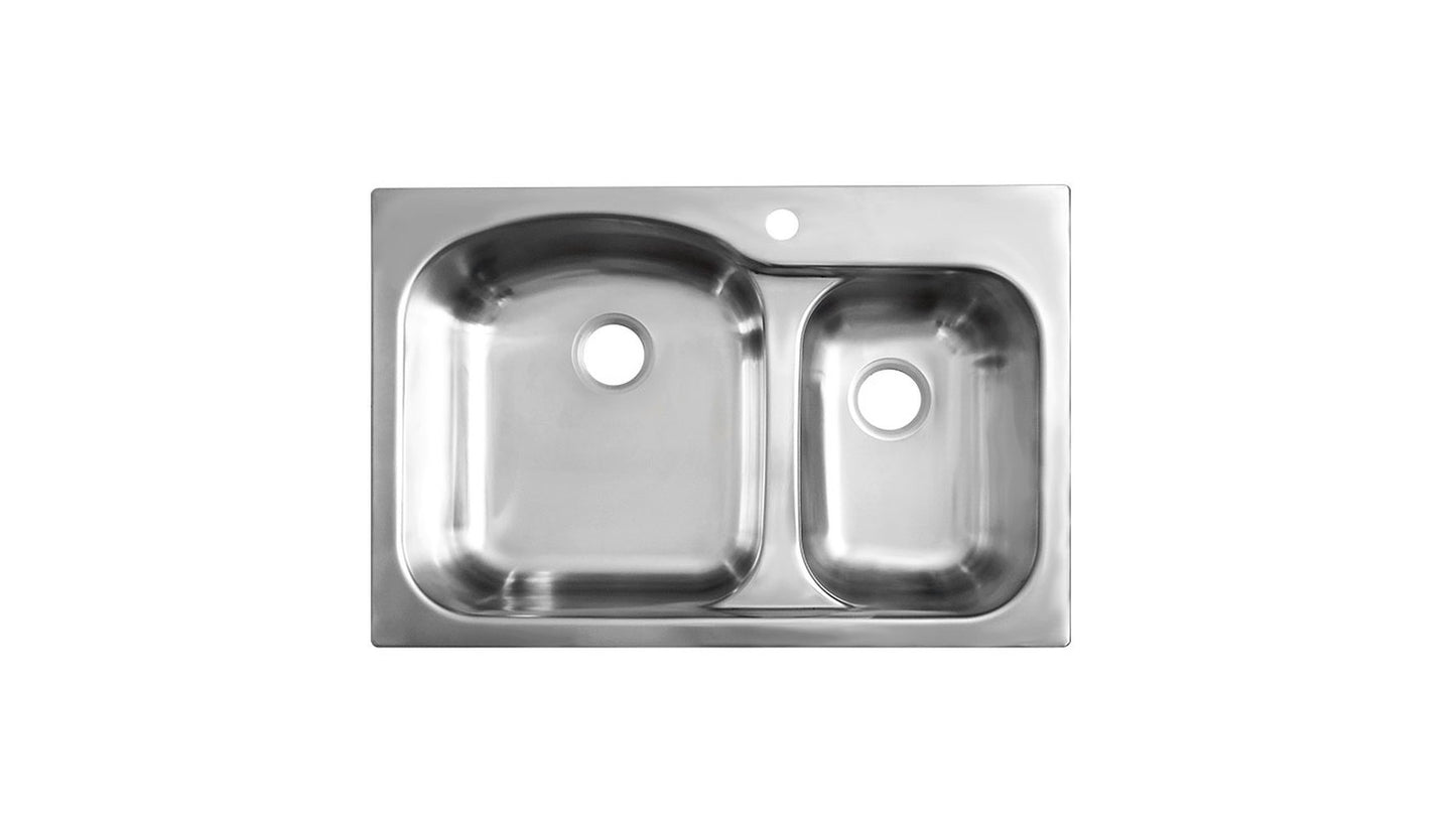 Paquete fregadero Tekaway dm 33.22 2C 9 mj