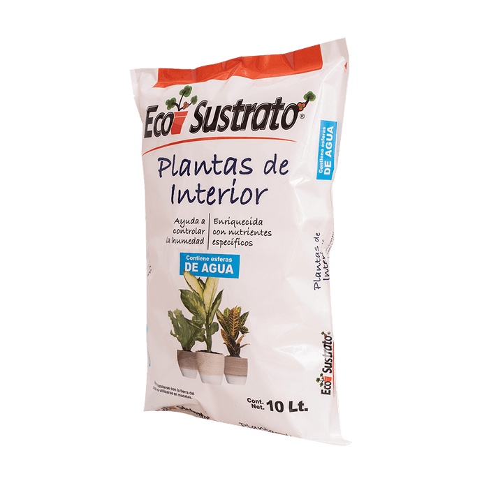 ECOSUSTRATO PLANTAS INTERIOR 10 LT - GRUPODONPEDRO