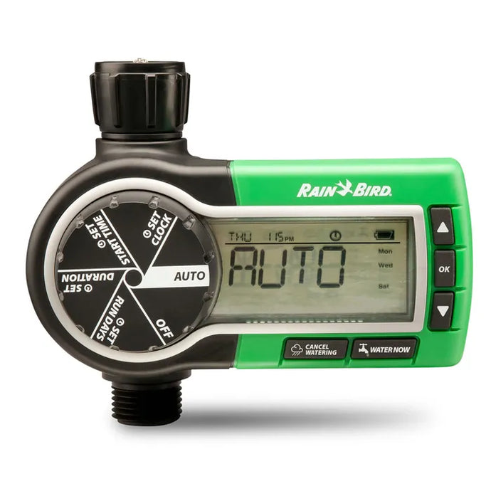 Controlador de riego electrónico programable verde Rain Bird