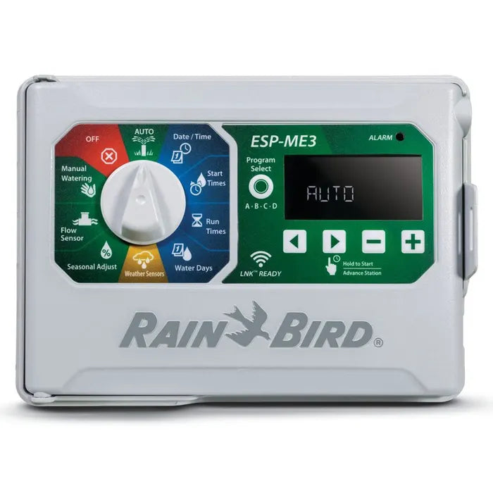 Controlador de riego interior y exterior 4 estaciones ampliable WiFi Rain Bird
