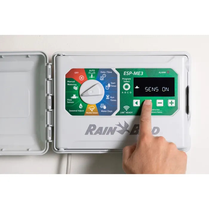 Controlador de riego interior y exterior 4 estaciones ampliable WiFi Rain Bird