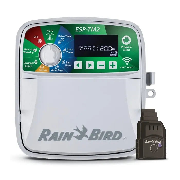Controlador de riego interior y exterior 6 estaciones Wi-Fi Rain Bird